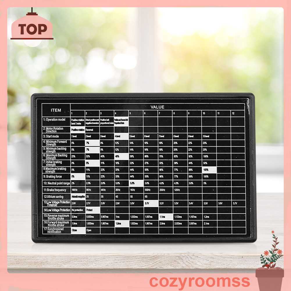 Card Lập Trình ESC Không Chổi Than Chống Nước 25A-120A Cho Xe Điều Khiển Từ Xa