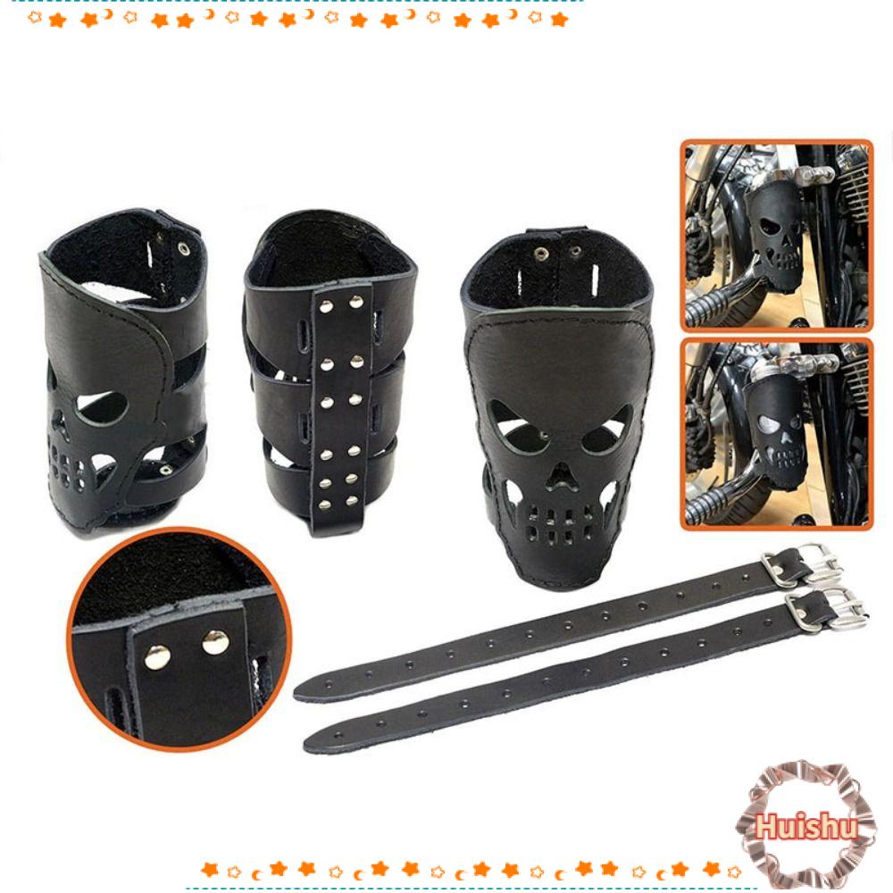 Giá Đỡ Bình Nước Bằng Da Hình Đầu Lâu Thông Dụng Cho Xe Đạp /