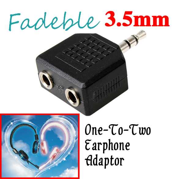 Dây Cáp Âm Thanh Chia 2 Cổng 3.5mm