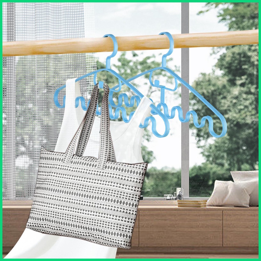 Móc Treo Quần Áo Chống Trượt Tiết Kiệm Không Gian Tiện Dụng