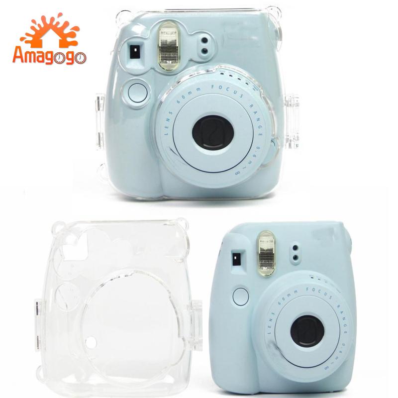 Ốp Cứng Trong Suốt Bảo Vệ Cho Máy Ảnh Fujifilm Instax Mini 8 / 9 Polaroid Fujifilm3