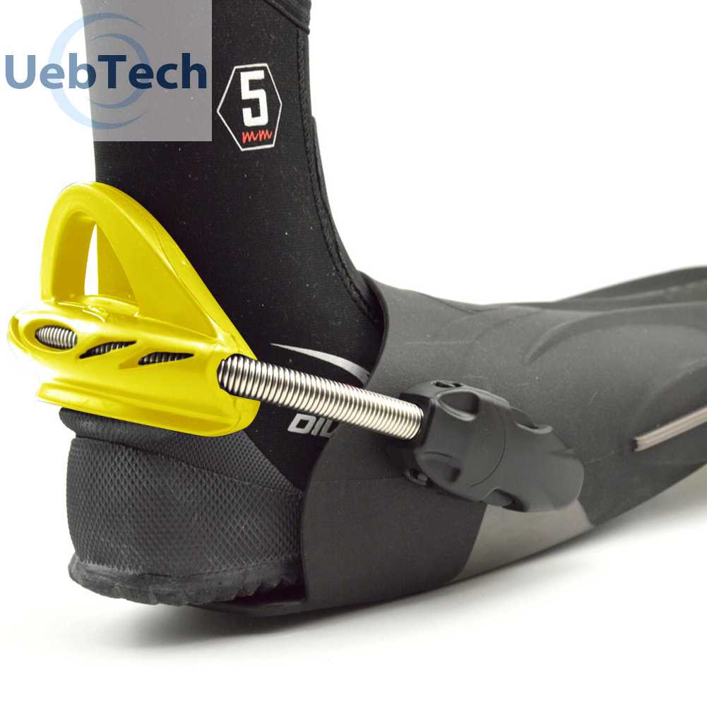 Set 2 Dây Đeo Gót Chân Chống Trượt Bằng Inox Chuyên Dụng Khi Đi Lặn