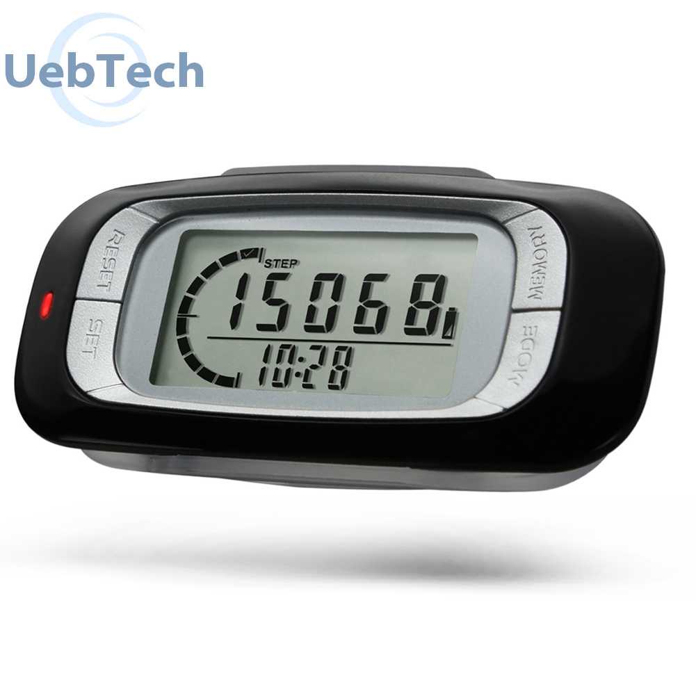 Đèn LED Đếm Bước Chân Màn Hình LCD 3D Cho Nam Nữ