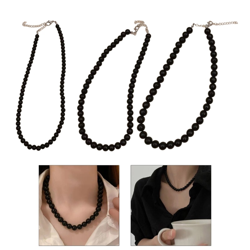 Vòng Cổ Choker Đính Hạt Tròn Y2K Thời Trang Dự Tiệc Tuyệt Vời Cho Nữ