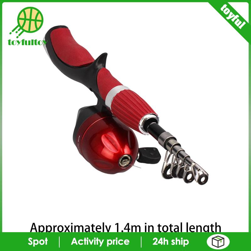 [Toyfulcabin] Cần Câu Cá Trên Băng Gọn Nhẹ Có Thể Thu Gọn Cho Người Lớn Sleds Inshore