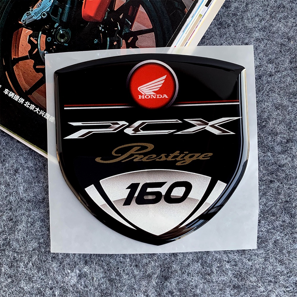 Sticker 3D Dán Trang Trí Xe Mô Tô Honda PCX150 PCX160 Chất Lượng Cao