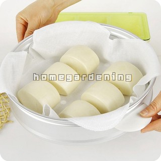 Tấm Vải Cotton 32 * 32cm Làm Bánh Hấp