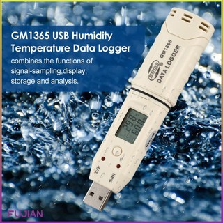 Benetech Gm1365 Humidity Temperature Data Logger Meter Lcd Digital Auto Usb Flash Disk Pen Type Recorder Thermometer [B/10]