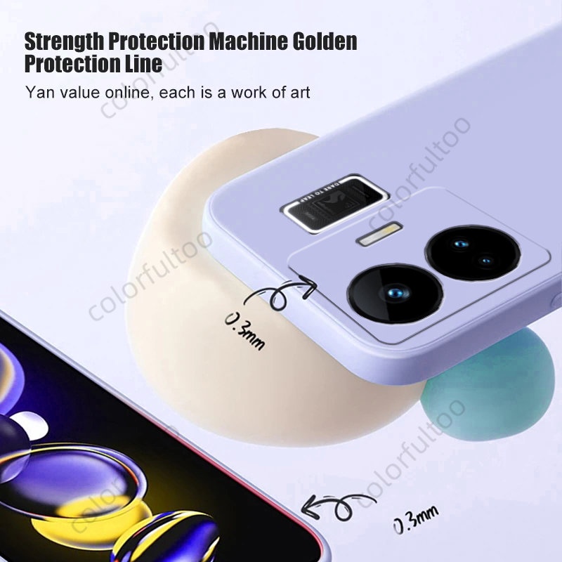 Ốp Điện Thoại Bằng Silicon Thời Trang Dễ Thương Cho Realme GT 5 SE 5SE Neo 5 5G