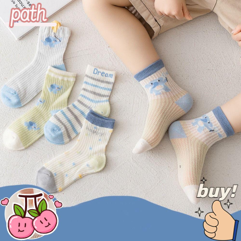 PATH Tất Cotton Thoáng Khí Thời Trang Xuân Hè Dành Cho Bé