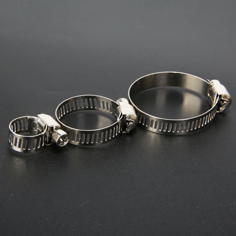 Set 60 Vòng Kẹp Ống Nước Bằng Thép Không Gỉ Thay Thế Tiện Dụng