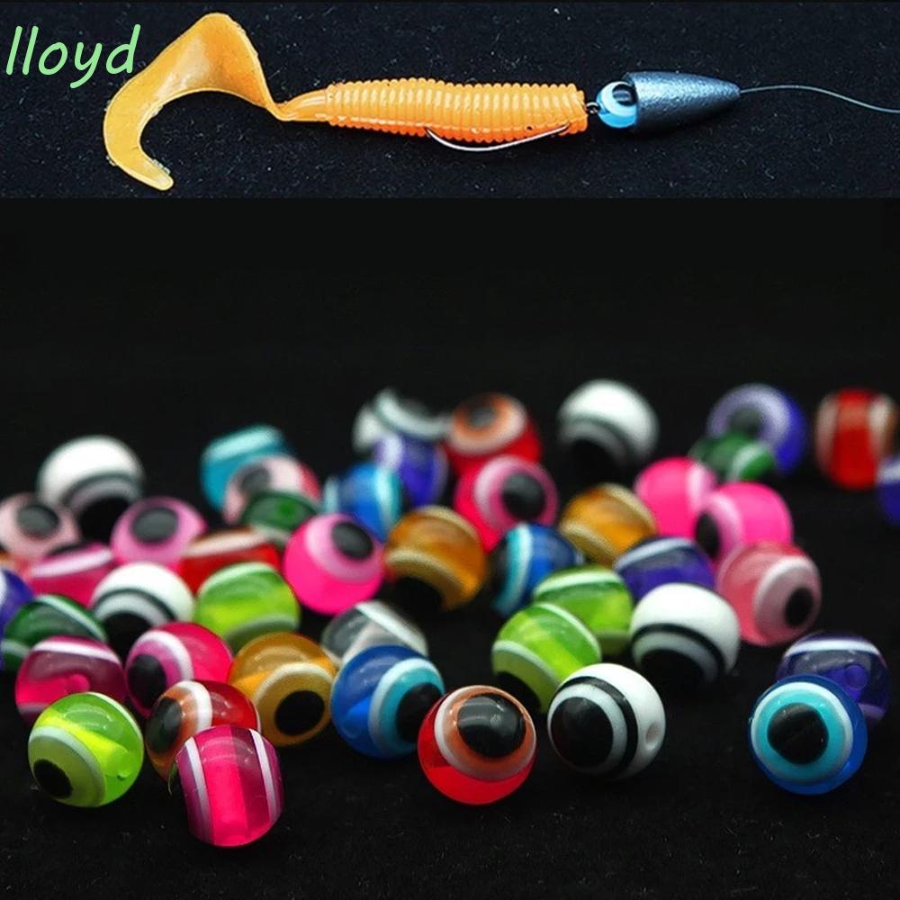 Bộ 50 Hạt Xỏ Lỗ Câu Cá 6mm 8mm