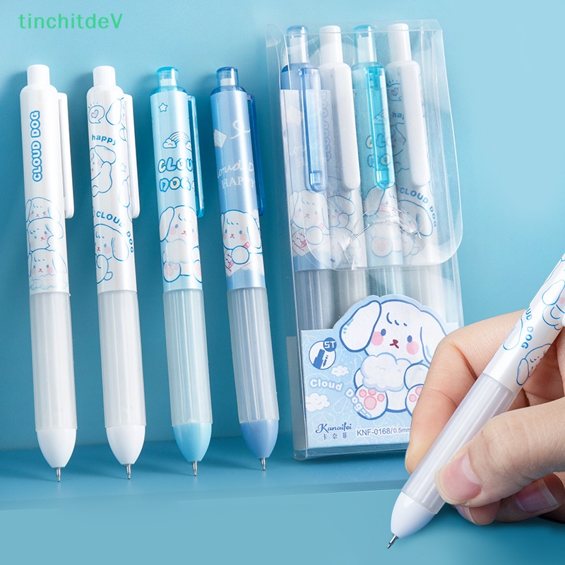 Bút Nước Ngòi 0.5 Màu Đen Họa Tiết Hoạt Hình Phong Cách Vintage