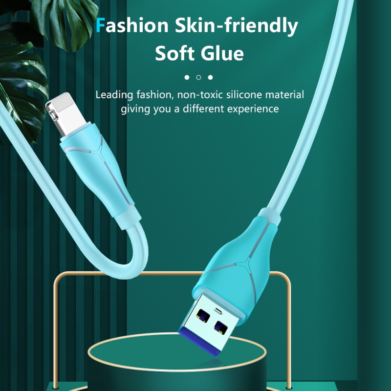 Dây Cáp Sạc Nhanh 3A USB A Sang 8 Pin Cho iPhone 14 13 12 Pro Max 1 / 1.5 / 2m