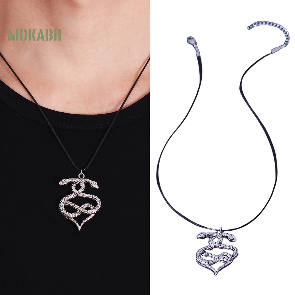 [Mới] Vòng cổ Mặt Hình Rắn Mạ Điện Phong Cách Punk Cá Tính Trang Trí Vòng cổ Cổ Điển Dành Cho Nữ
