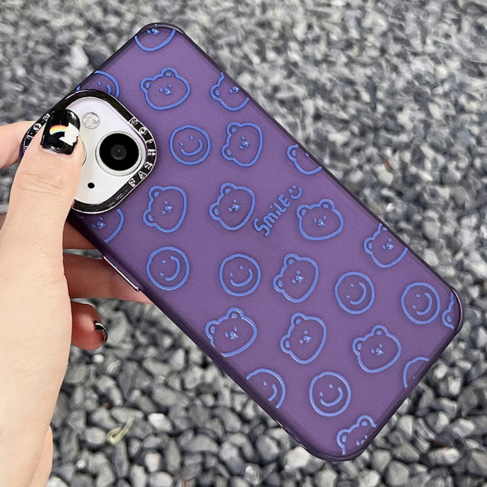 Ốp Điện Thoại TPU Mềm Chống Sốc Mạ Điện Họa Tiết Mặt Cười Cho Iphone 11 14 13 12 Pro Max Xr Xs Max 7 8 Plus