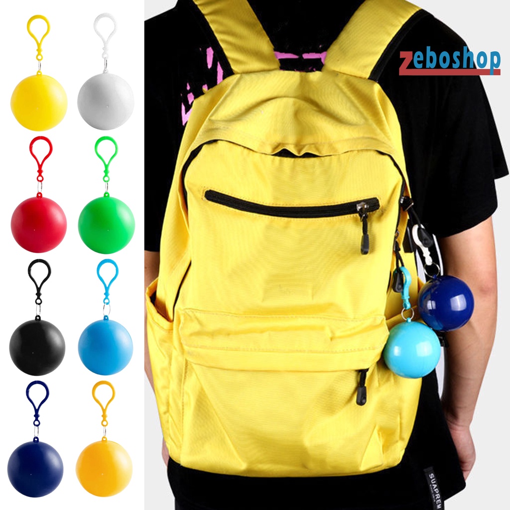 Áo Mưa Dùng Một Lần Siêu Nhẹ Chống Thấm Nước Có Lỗ Treo Tiện Dụng