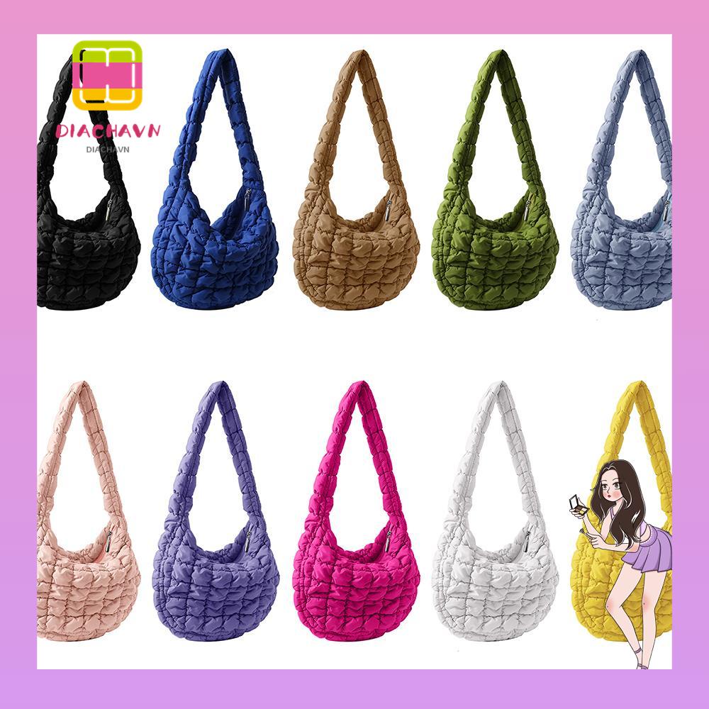 Túi Tote Đeo Chéo Nhồi Bông Hợp Thời Trang Cho Nữ