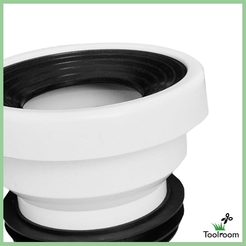 [Toolroom] Offset Đầu Nối Bằng Nhựa PVC Sửa Chữa Bồn Cầu Vệ Sinh