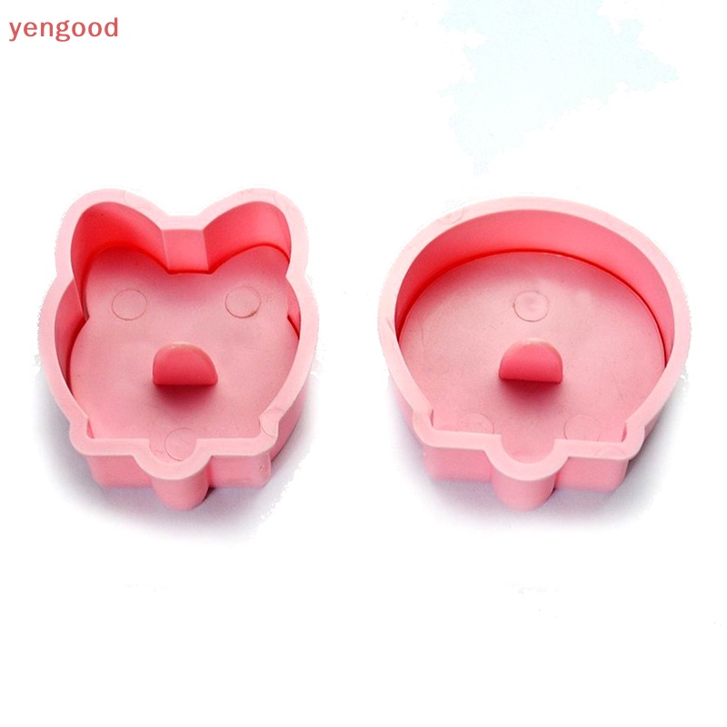 Set 2 Dụng Cụ Đóng Dấu Hình Mèo Máy Doraemon Bằng Nhựa Cấp Thực Phẩm Tiện Dụng