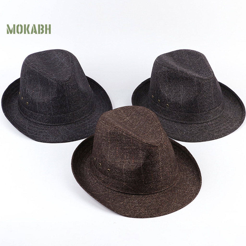 [Mok Abh] Mũ Vành Rộng Có Thể Gấp Lại Chống Nắng Ngoài Trời Thời Trang Cho Nam