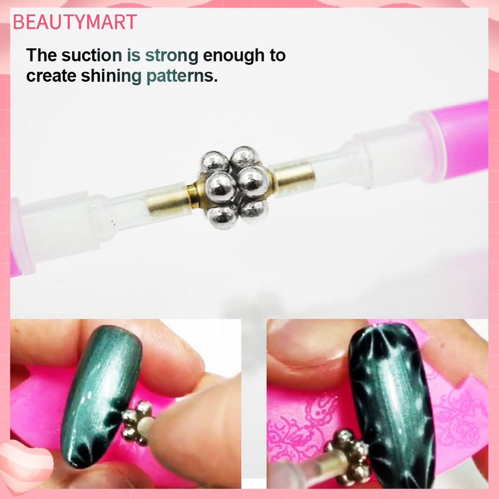 Bút Trang Trí Móng Hai Đầu 3D DIY Nghệ Thuật