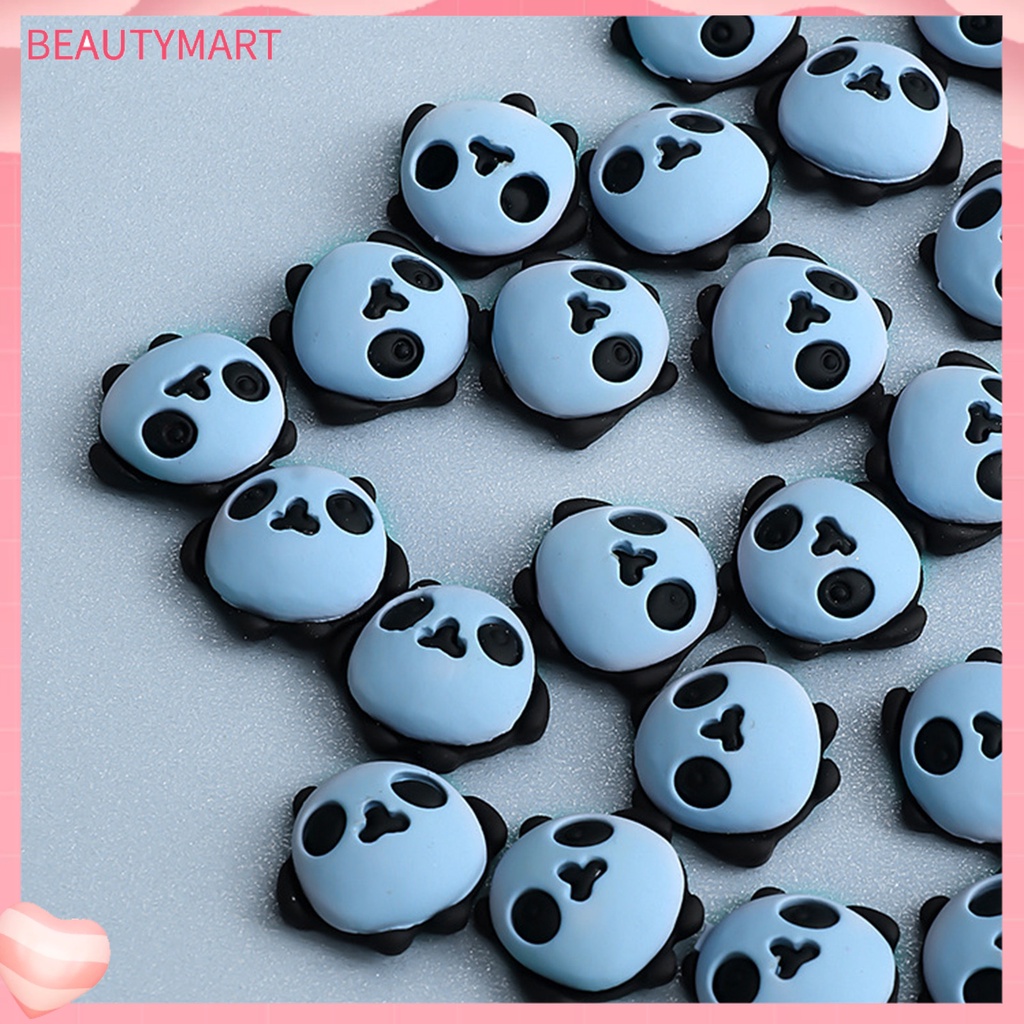 Bộ 5 Phụ Kiện Trang Trí Móng Tay Hình Gấu Trúc Hoạt Hình DIY