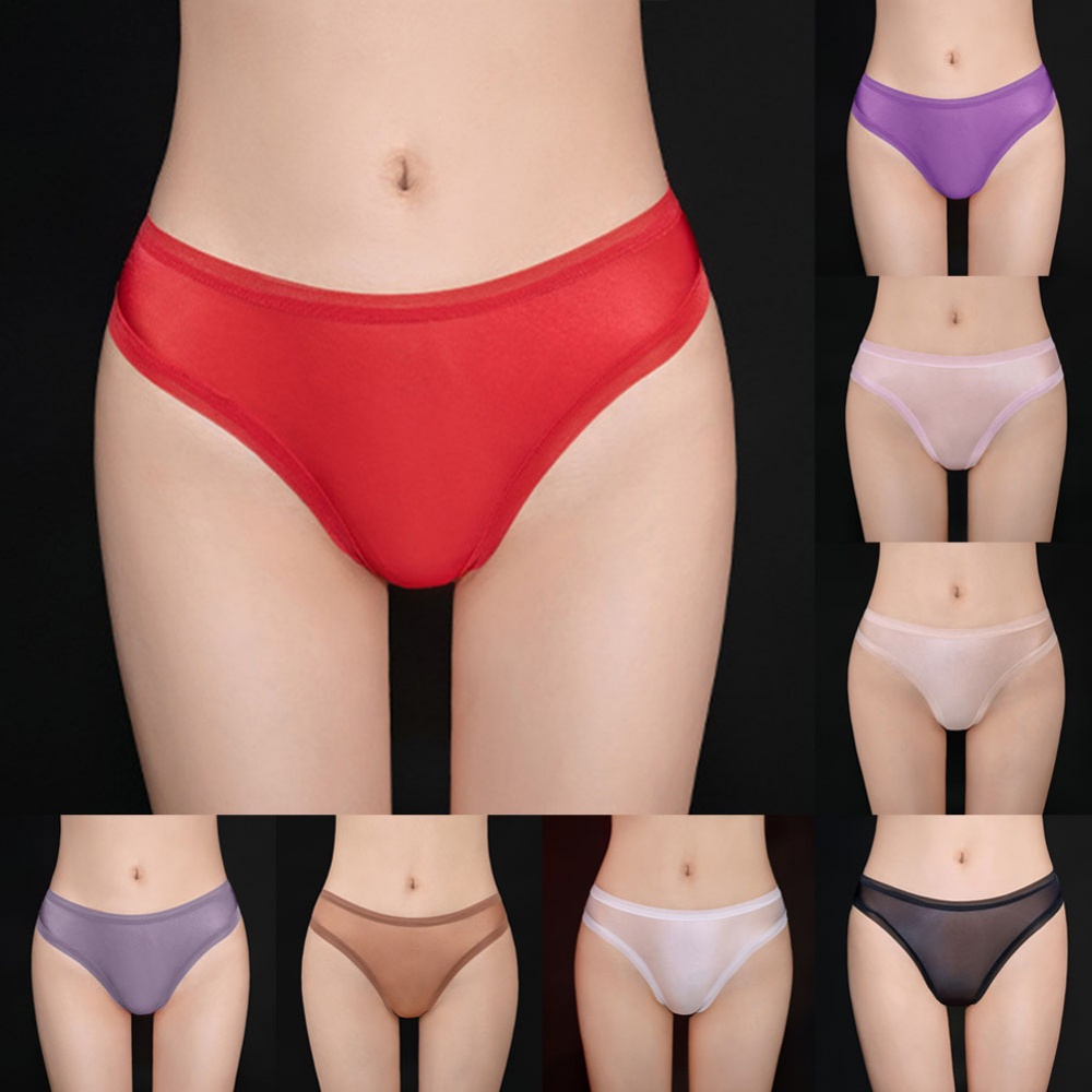 Quần Lót Lưới Lưng Thấp Thiết Kế Quyến Rũ Cho Phái Nữ