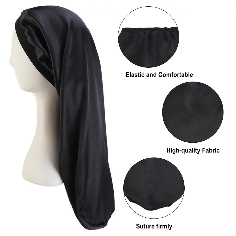 Mũ Trùm Tóc Bằng Vải Satin G8W2 Dành Cho Nữ