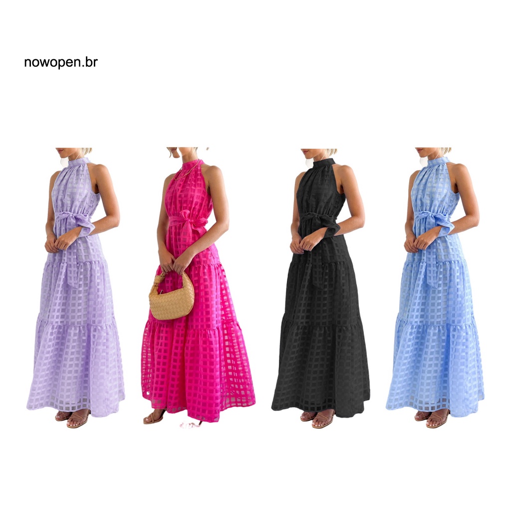 Đầm Thời Trang Nhấn Eo Thanh Lịch Cho Nữ