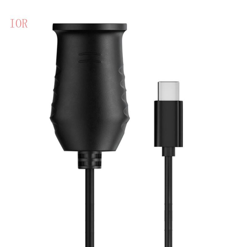 Dây Cáp Chuyển Đổi Đầu Cắm Loại C Sang Ổ Cắm USB 12V Chuyên Dụng Cho Xe Hơi