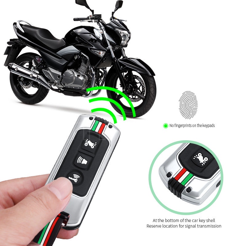 Vỏ Bọc Chìa Khóa Bằng Hợp Kim Kẽm Cho Honda Forza 250 350 X-ADV 750 SH150i Super Cup SH300 150 PCX 125 SH125 Jpav150 2020 2021