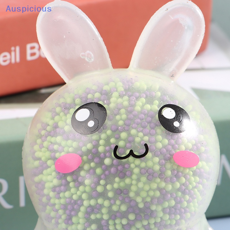 1 Đồ Chơi Bóp Hình Thỏ Có Đèn Phát Sáng