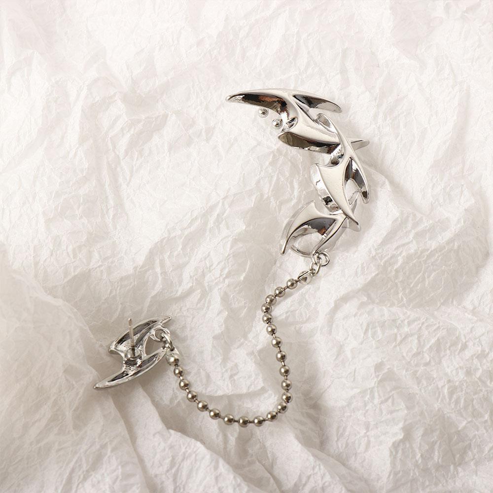 Khuyên Kẹp Vành Tai Hình Phi Tiêu Thanh Lịch Cho Nữ