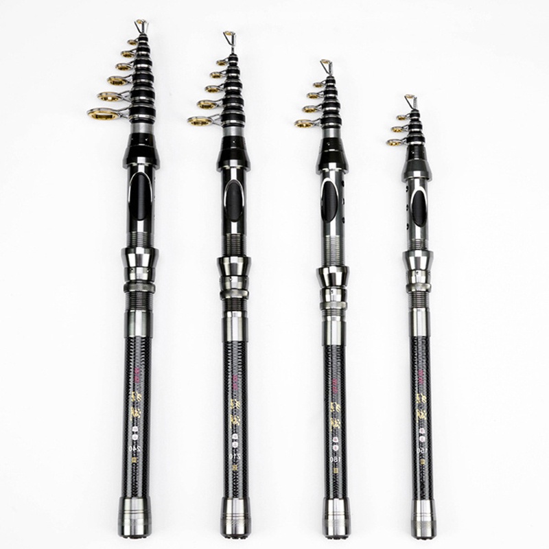 Cần Câu Cá Bằng Sợi Carbon Siêu Nhẹ 1.5-2.4M