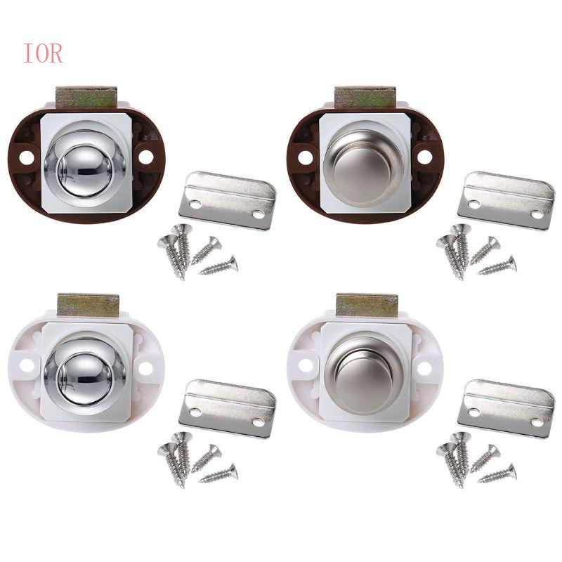 Nút Nhấn Khóa Cửa Tủ Không Chìa Dành Cho RV Yachts Motorhome Caravan Dễ Dàng I