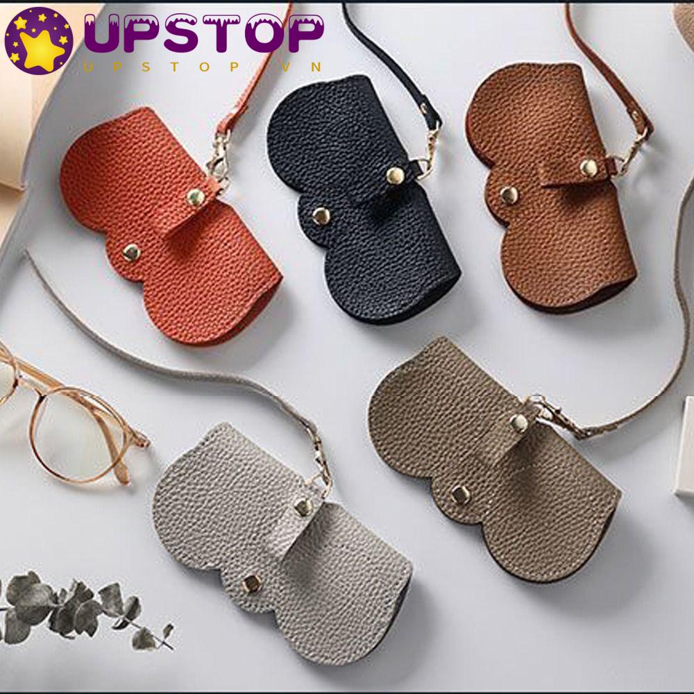 Túi Da PU Đựng Mắt Kính Chống Áp Lực Tiện Dụng Ốp