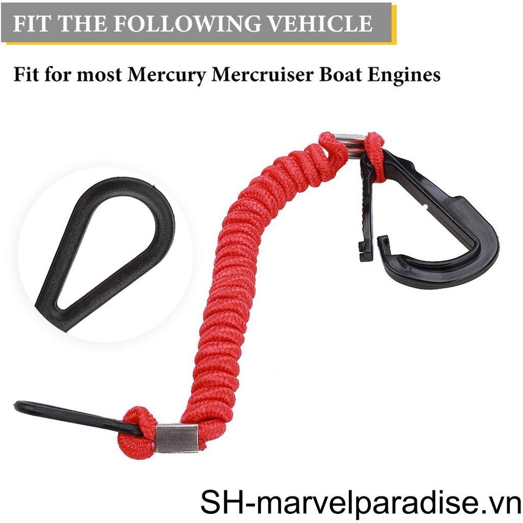Dây Buộc An Toàn Cho Động Cơ Thuyền Mercury Mercruiser Dài 8M0092849 Linh Kiện Điện Tử 15920T54 Chất Lượng Cao
