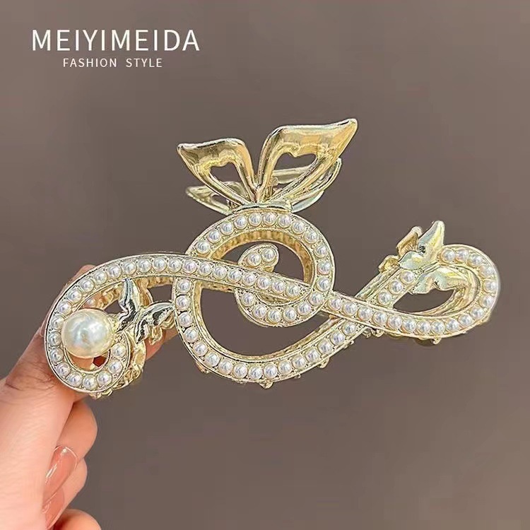 Kẹp Tóc Hình Cá Mập Đính Đá Thời Trang Mùa Hè 2023 Cho Nữ