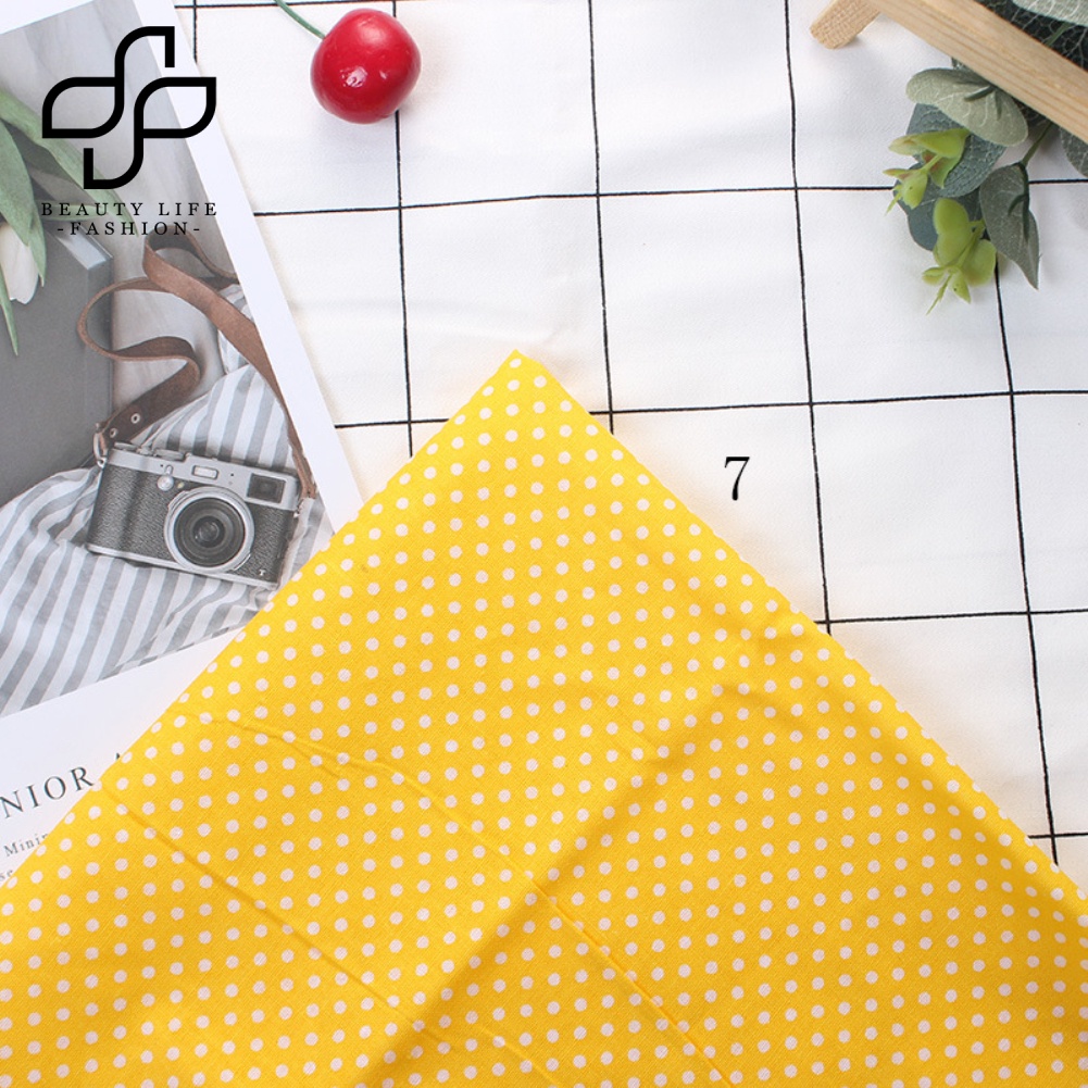 Set 5 Tấm Vải 50cmx50cm In Họa Tiết Hoa Nhiều Màu Sắc Dùng May Vá DIY