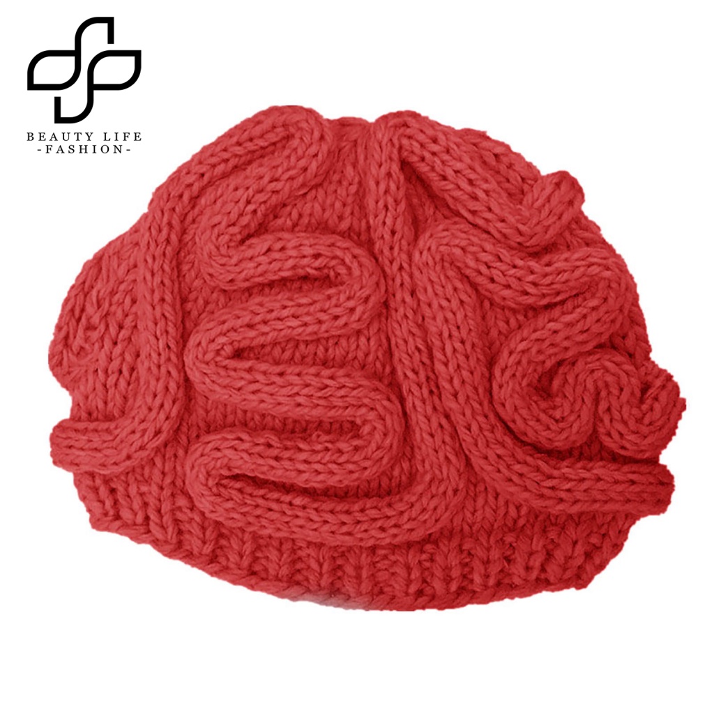 Mũ Len Beanie Họa Tiết Ngộ Nghĩnh Cho Bé Chụp Ảnh