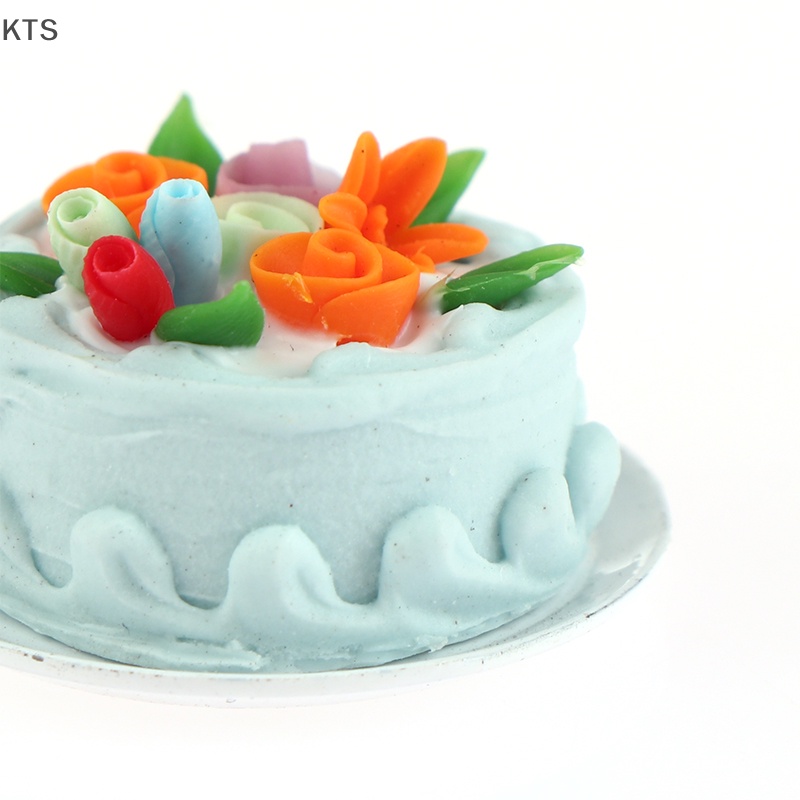 Mô Hình Bánh Kem Tráng Miệng Xinh Xắn Dùng Để Trang Trí Nhà Búp Bê