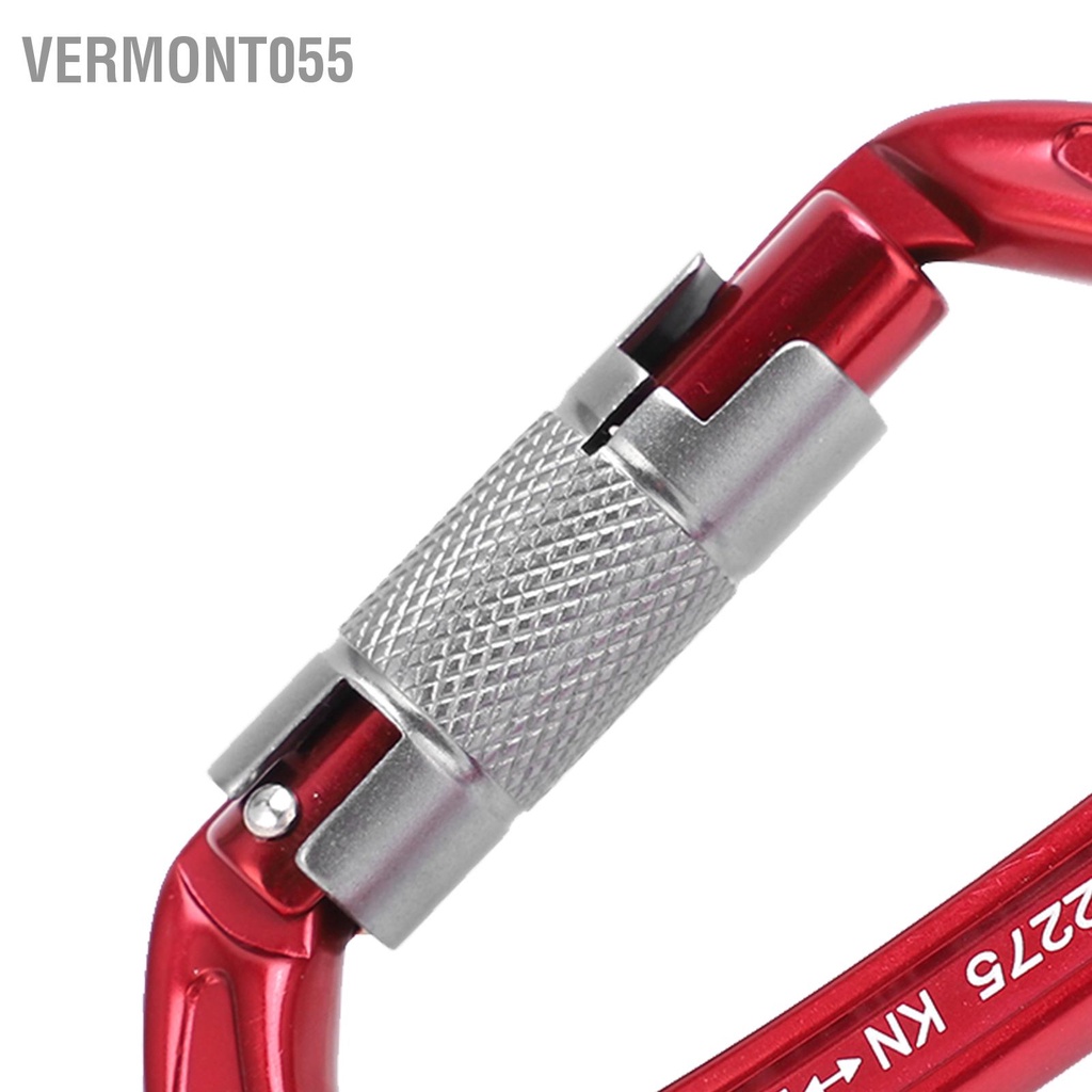 Vermont055 Khóa leo núi ngoài trời Camnal Trọng lượng nhẹ Chống ăn mòn DType Bảo vệ chính