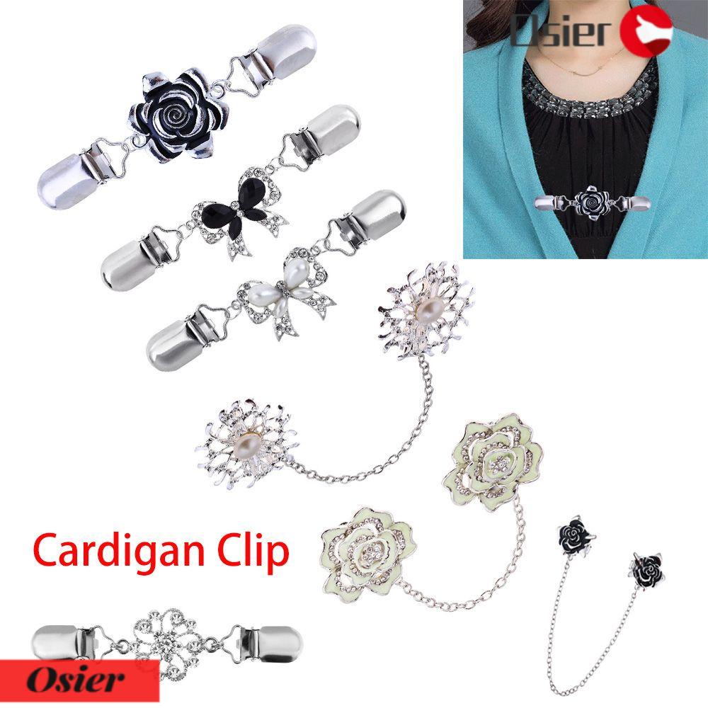 1 Kẹp Áo Cardigan Hình Hoa Hồng Chạm Khắc Cổ Điển Thời Trang Nữ|Kẹp Cài Áo Sweater Hình Chú Vịt Dễ Thương