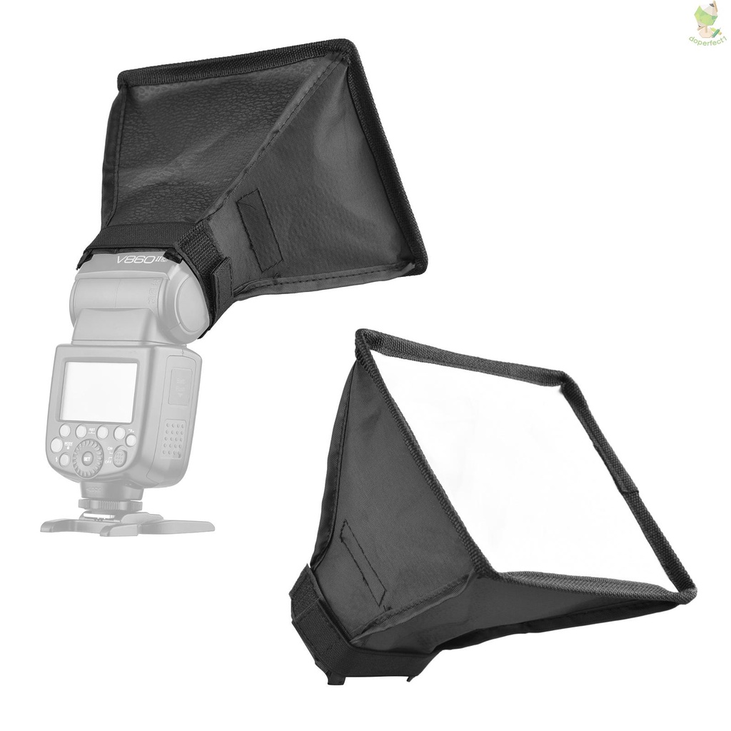 17 * 15cm/ 6.7 * 6in Mini Universal Camera Flash Softbox Speedlite Diffuser Foldable with Carry Bag Replacement for    G   Came-6.5