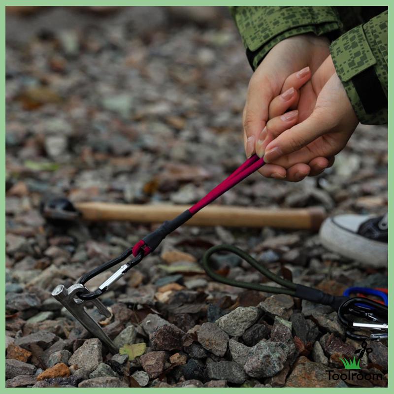 Dây Bungee Kèm Móc Khóa Carabiner Chuyên Dụng Cho Tarpaulin Tarps