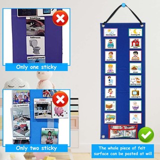 Visual Schedule for Home Day Night Autism Routine Chart Cards Visual Wall Planner Chore Chart for Daily Kids Toddler
