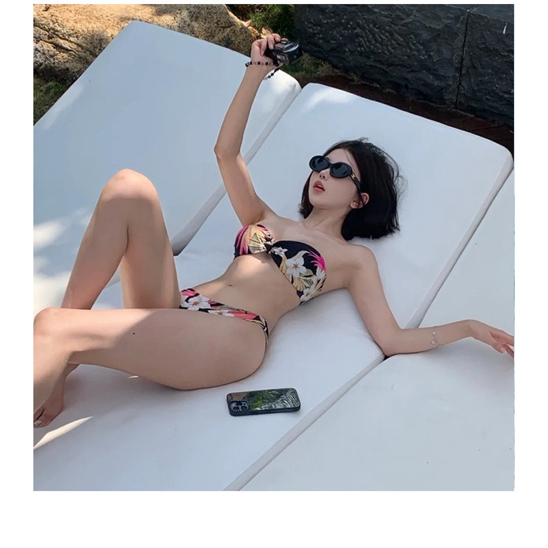 Bộ Đồ Bơi Hở Lưng Ôm Dáng Quyến Rũ Thời Trang Phong Cách Hàn Quốc 2023