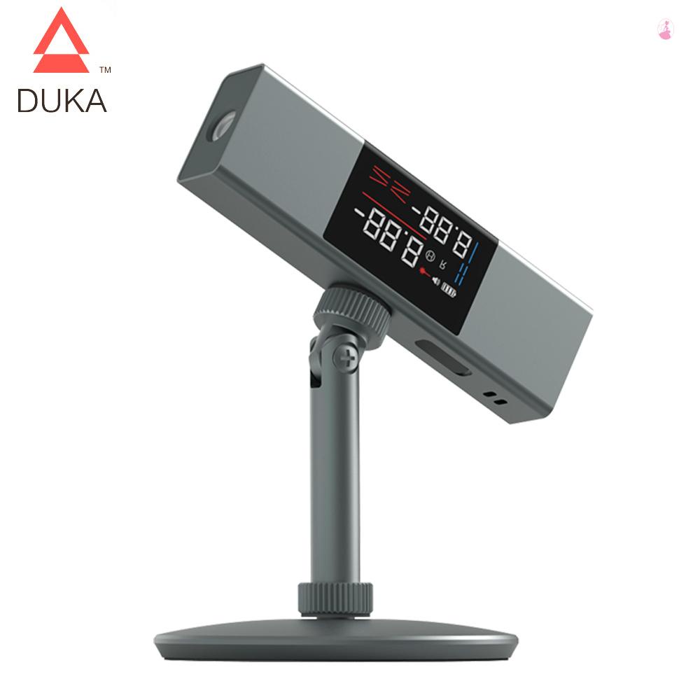 Thước Đo Góc Kỹ Thuật Số AtuMan DUKA LI1 Xoay 360 Độ° Dây Đèn LED Laser Hai Bóng Chất Lượng Cao