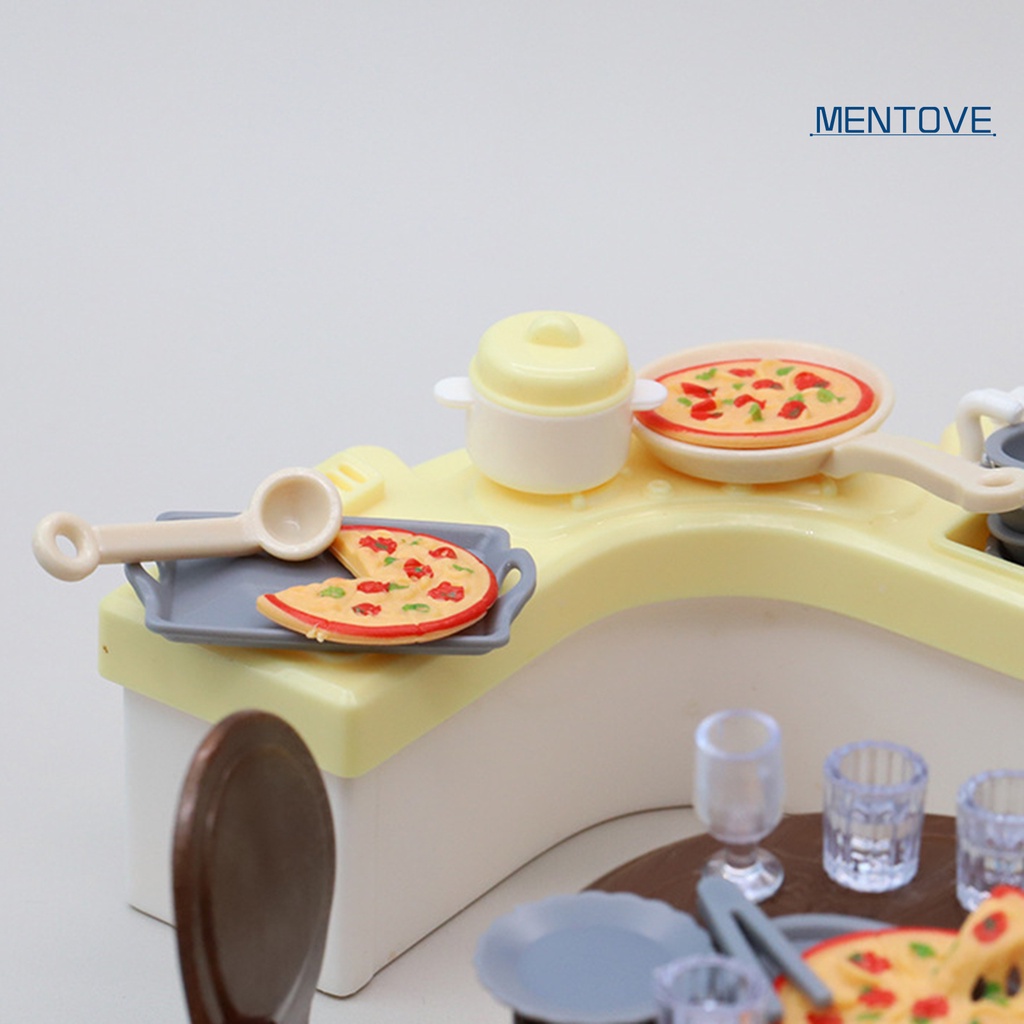 1 Bộ Đồ Chơi Nhà Bếp Bằng Nhựa Trọng Lượng Nhẹ Tiện Dụng